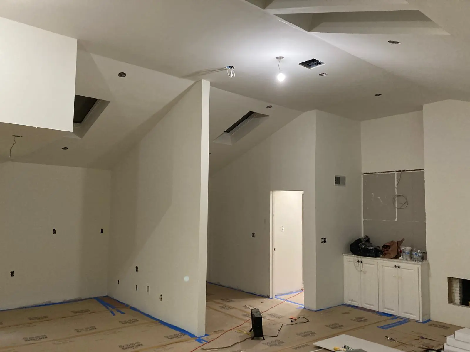 Drywall Taping Across a Two-Story Home — 2/2