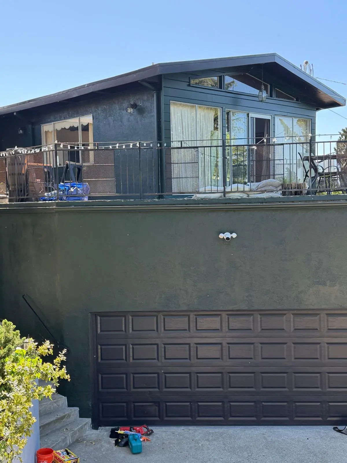 Exterior Repaint, Hillside Home