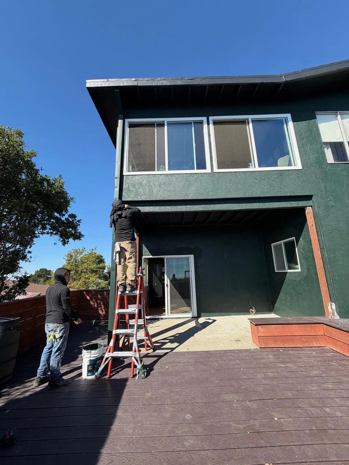 Exterior Repaint, Hillside Home — 5/6
