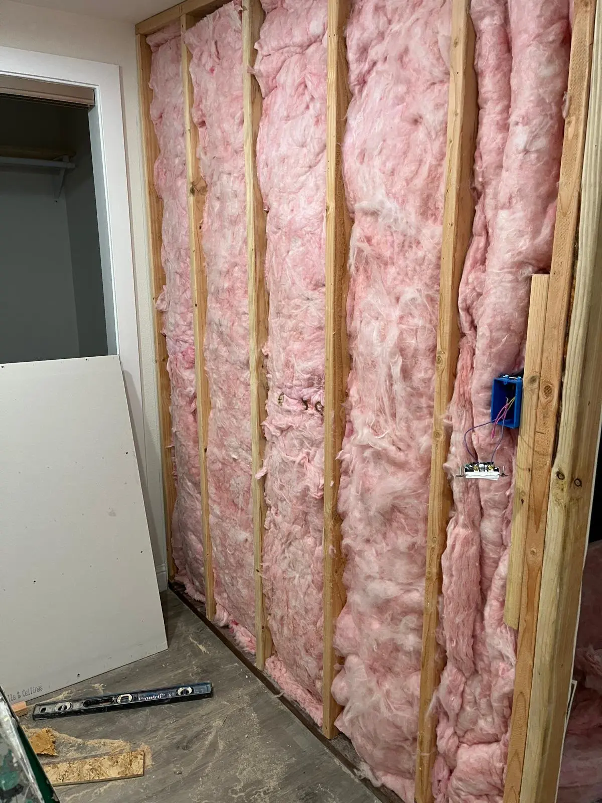 Framing, Insulation and Drywall
