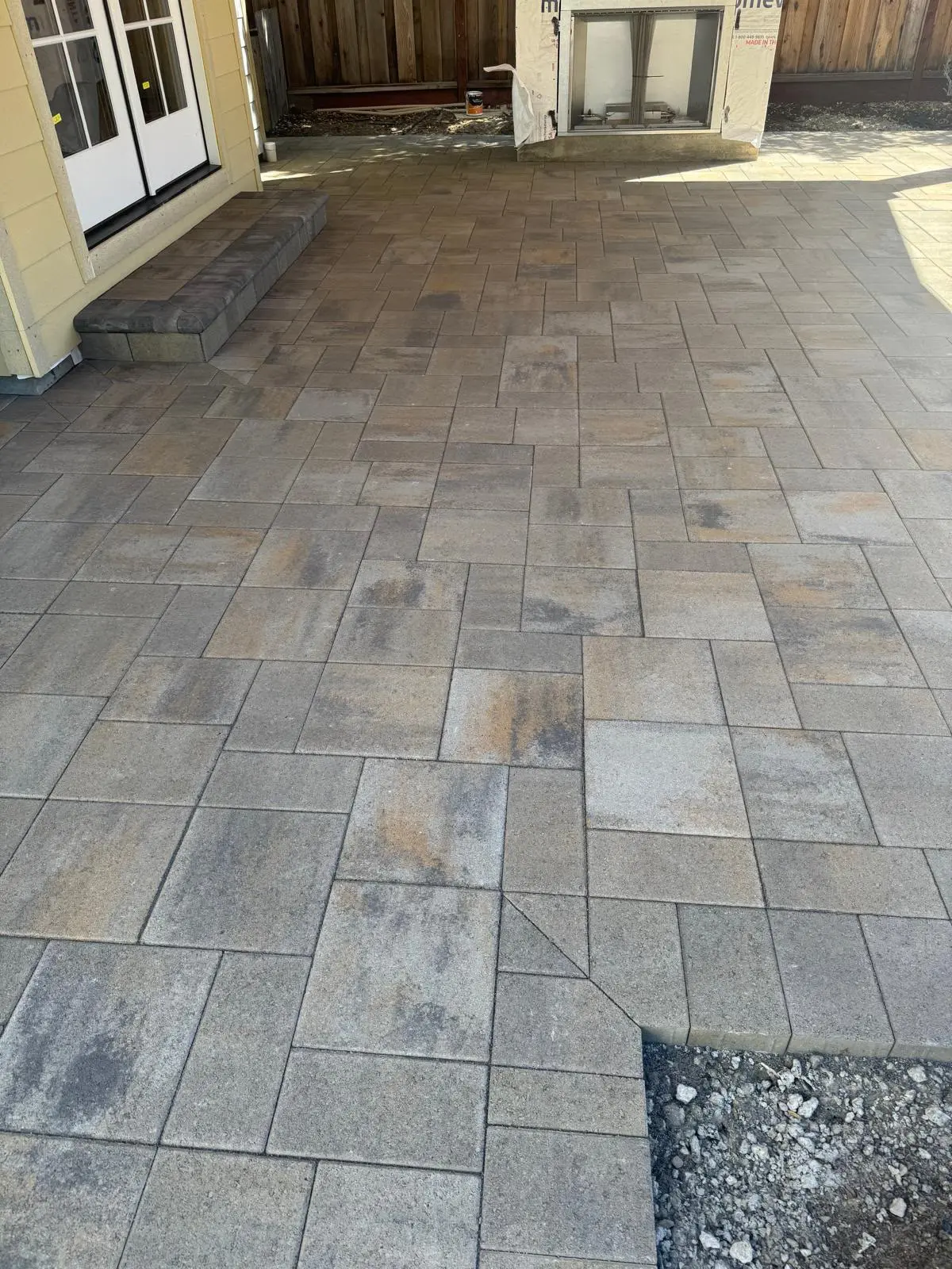 New Siding and Paver Patio — 2/2